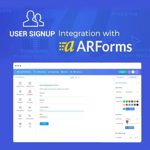 ARForms-WordPress-Form-Builder-Plugin.jpg ARForms: WordPress Form Builder Plugin - Image 1
