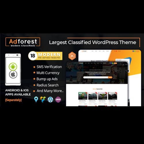 AdForest-Classified-Ads-WordPress-Theme.jpg AdForest - Classified Ads WordPress Theme - Image 1