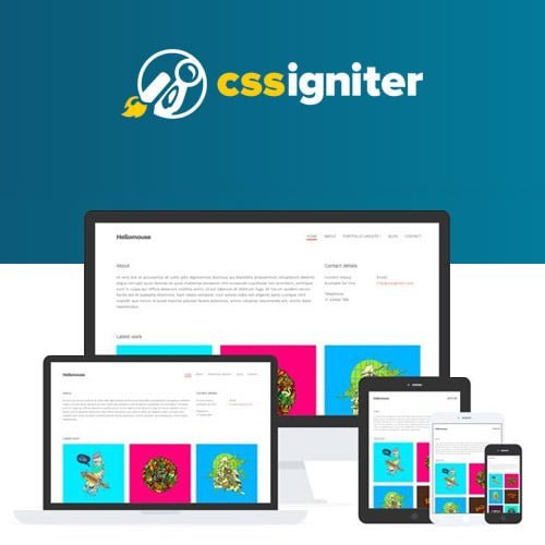 CSS-Igniter-Hellomouse-WordPress-Theme.jpg CSS Igniter Hellomouse WordPress Theme - Image 1