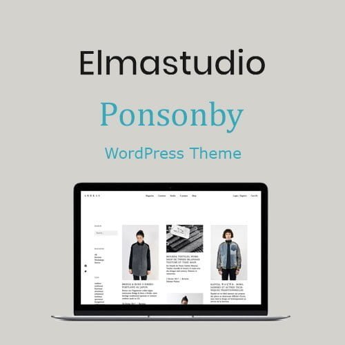 ElmaStudio-Ponsonby-WordPress-Theme.jpg ElmaStudio Ponsonby WordPress Theme - Image 1