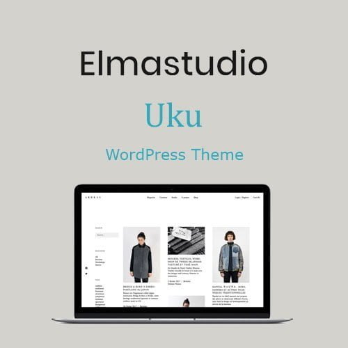 ElmaStudio-Uku-WordPress-Theme.jpg ElmaStudio Uku WordPress Theme - Image 1