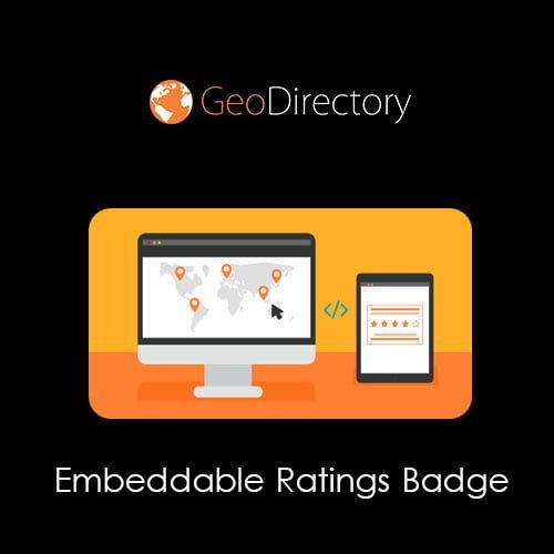 GeoDirectory-Embeddable-Ratings-Badge.jpg GeoDirectory Embeddable Ratings Badge - Image 1