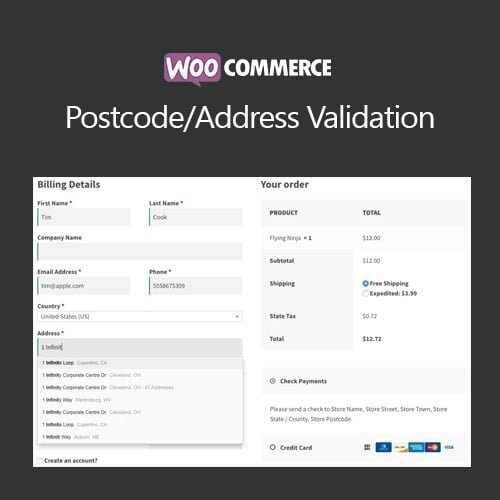 WooCommerce-Postcode-Address-Validation.jpg WooCommerce Postcode/Address Validation - Image 1