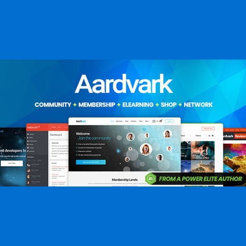 aardvark.jpg Aardvark - Community, Membership, BuddyPress Theme - Image 1