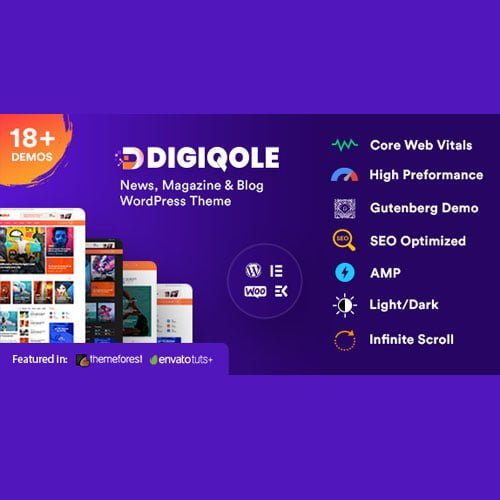digiqole.jpg Digiqole - News Magazine WordPress Theme - Image 1